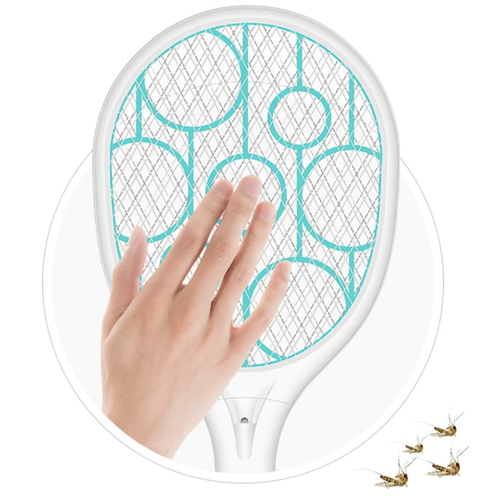 Raqueta Eléctrica Mata Mosquitos | Raqueta Eléctrica contra Mosquitos | Matamoscas Eléctrico, image 2